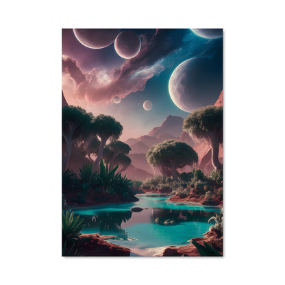 Poster Oasis Étrange