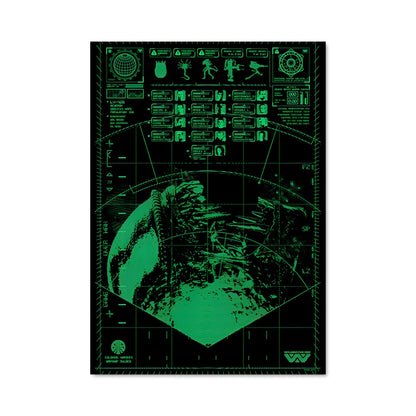 Poster Technologie Extraterrestre