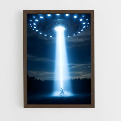 ap-alien abduction-7 cadre Bois foncé