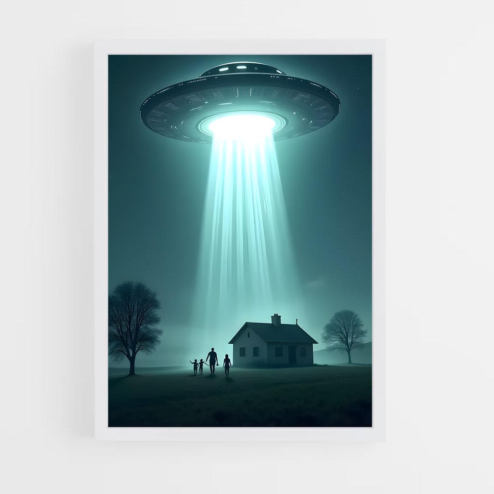 ap-alien abduction-8 cadre Blanc