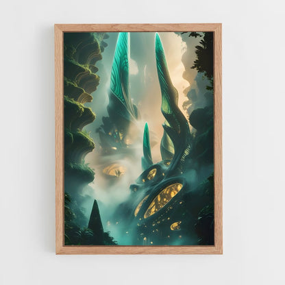 ap-alien civilization-1 cadre Bois clair