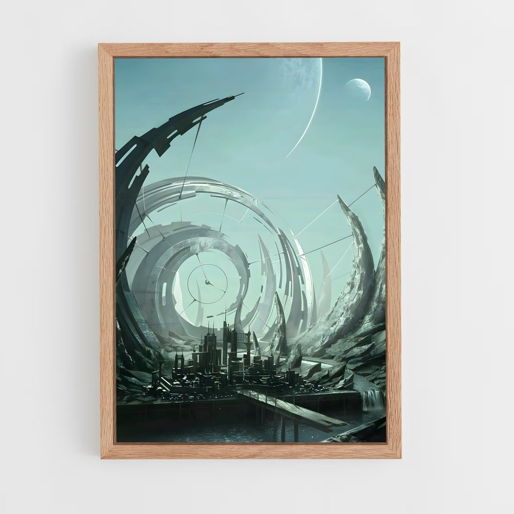 ap-alien civilization-13 cadre Bois clair