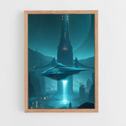 ap-alien civilization-5 cadre Bois clair