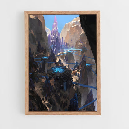 ap-alien civilization-7 cadre Bois clair