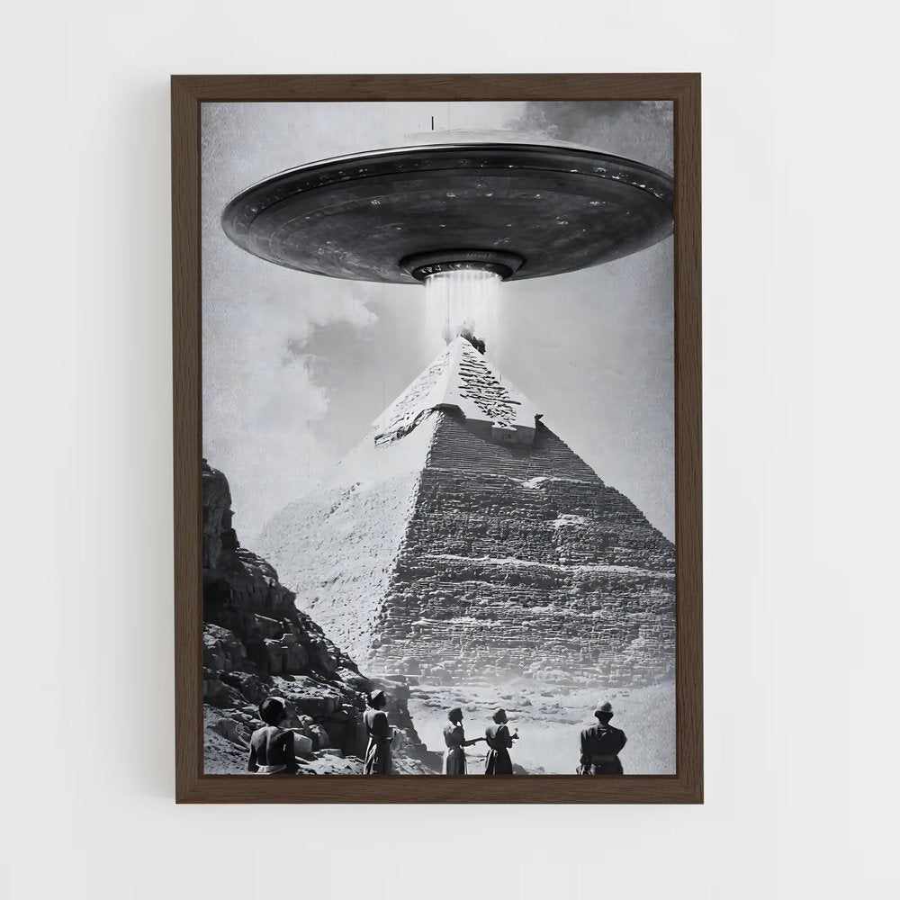 ap-alien civilization-8 cadre Bois foncé