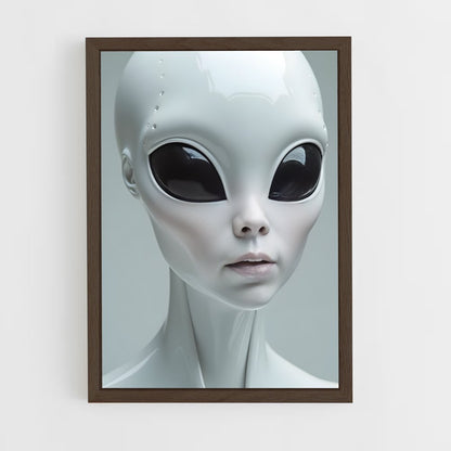 ap-alien head-1 cadre Bois foncé
