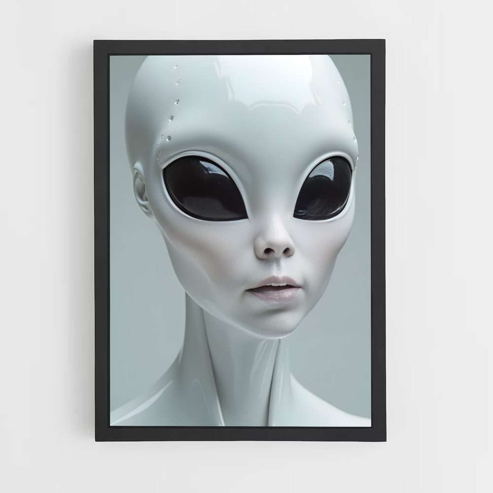 ap-alien head-1 cadre Noir