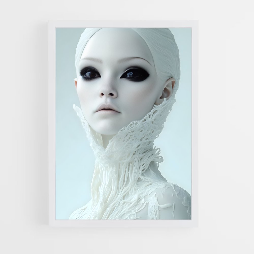 ap-alien hybrid-1 cadre Blanc