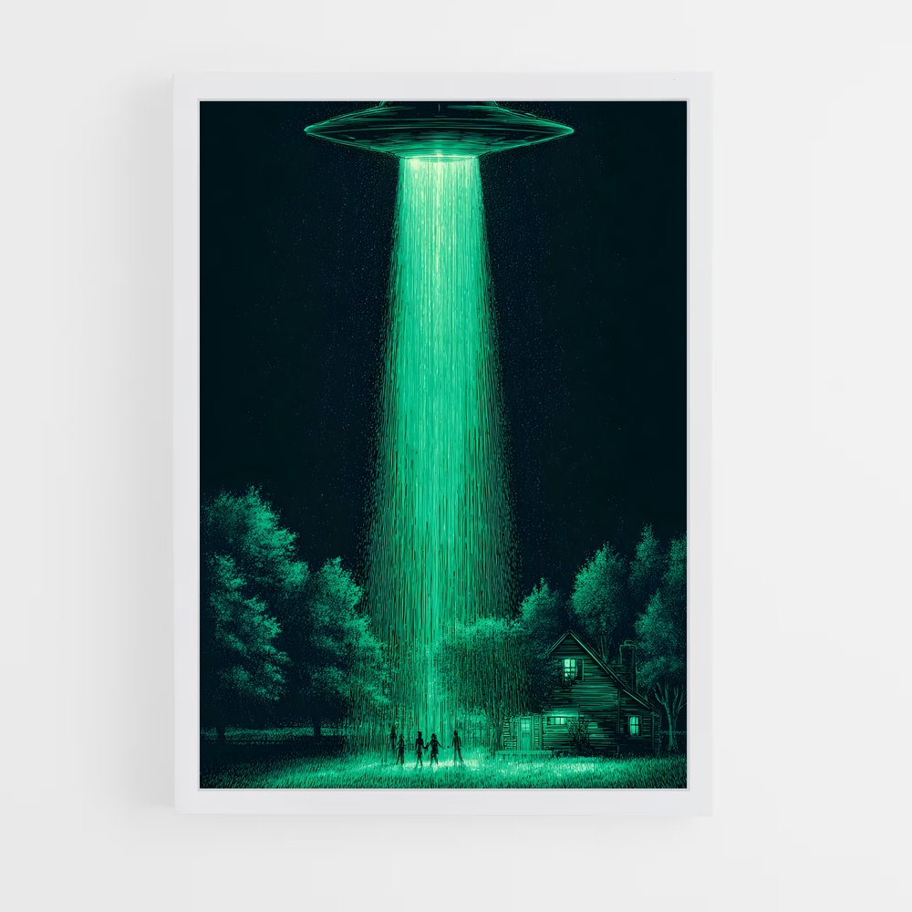ap-alien invasion-2 cadre Blanc
