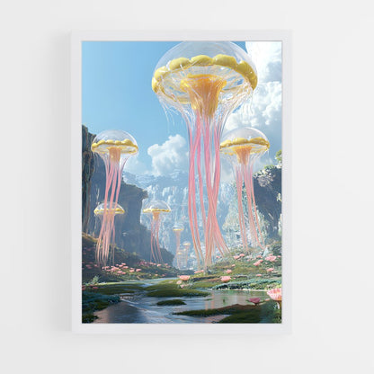 ap-alien planet-1 cadre Blanc