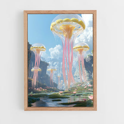 ap-alien planet-1 cadre Bois clair