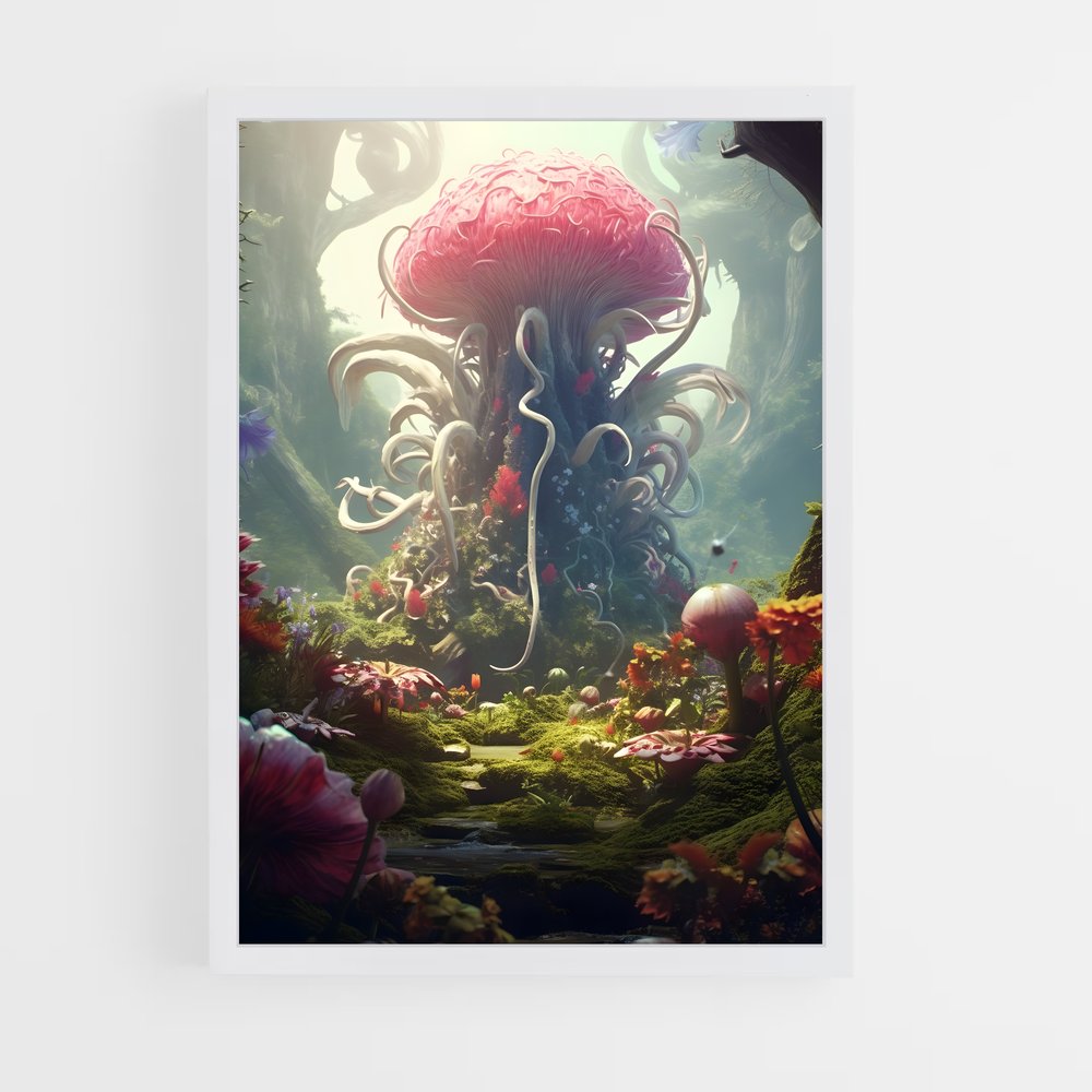 ap-alien planet-8 cadre Blanc