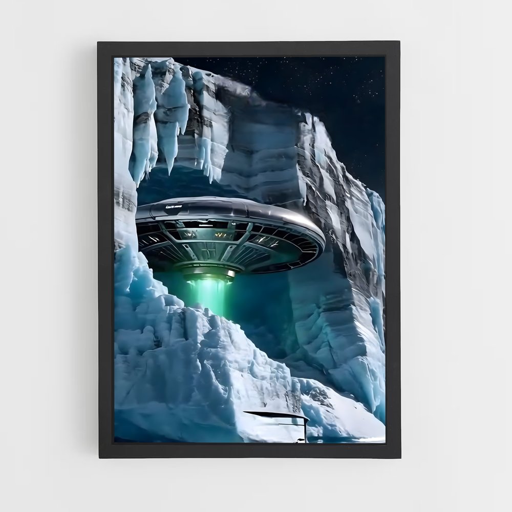 ap-alien spaceship-2 cadre Noir