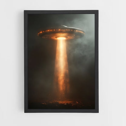 ap-alien spaceship-3 cadre Noir