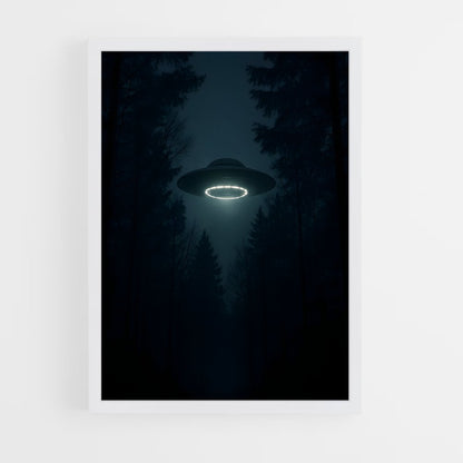 ap-alien spaceship-4 cadre Blanc