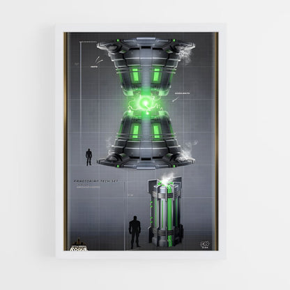 ap-alien technology-1 cadre Blanc