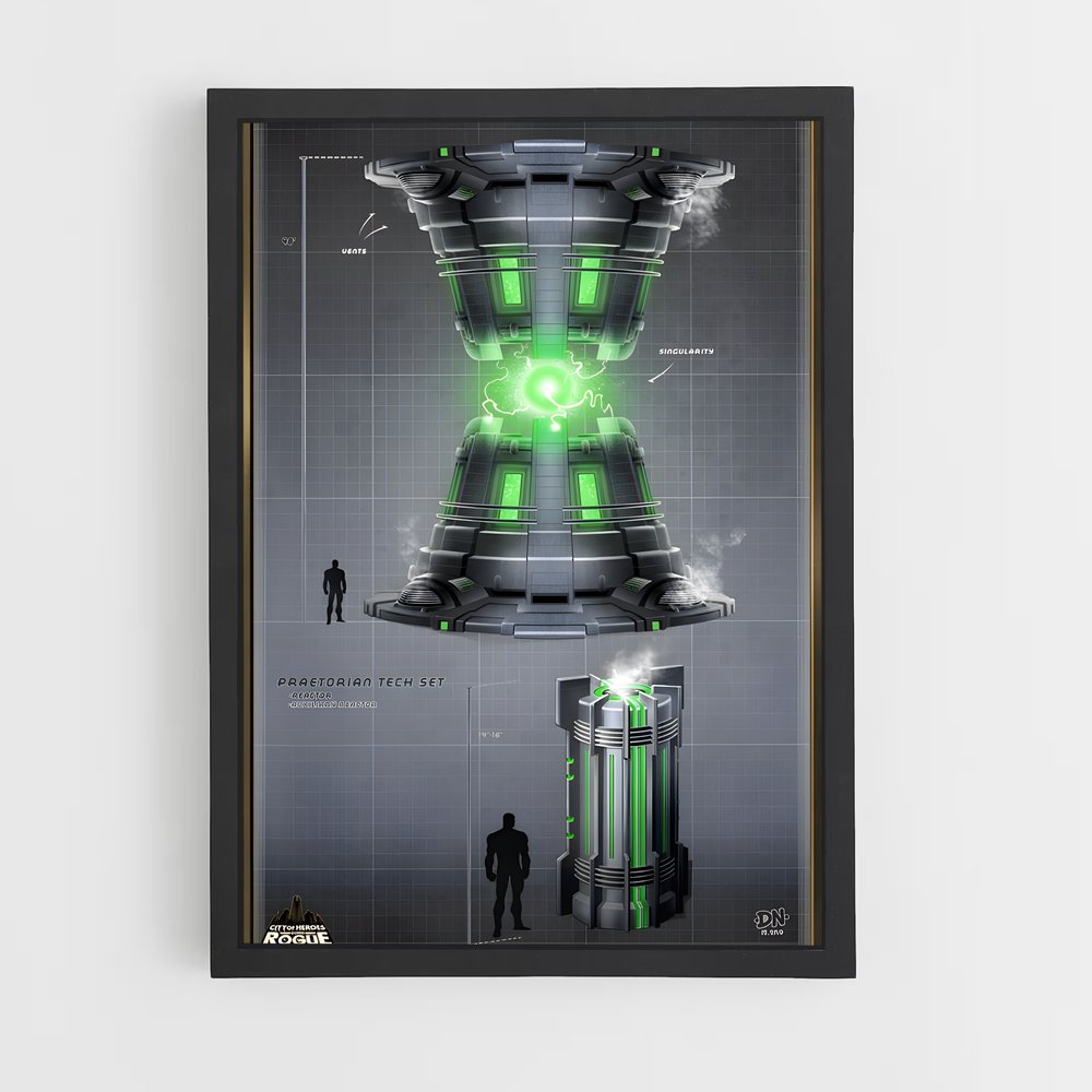 ap-alien technology-1 cadre Noir