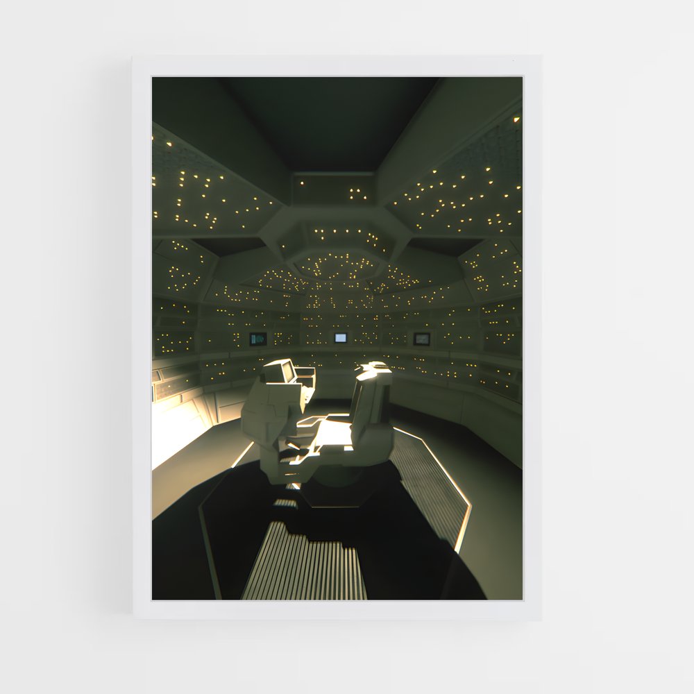 ap-alien technology-10 cadre Blanc