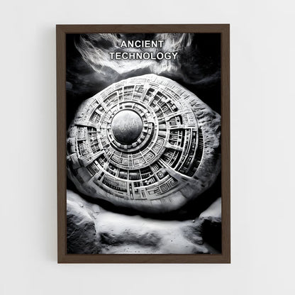 ap-alien technology-2 cadre Bois foncé