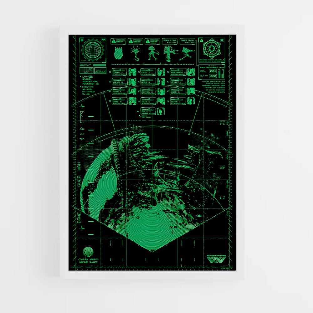 ap-alien technology-4 cadre Blanc