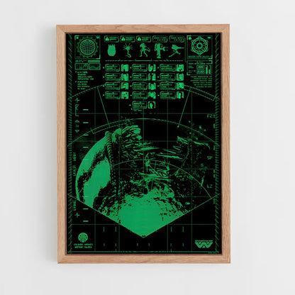 ap-alien technology-4 cadre Bois clair