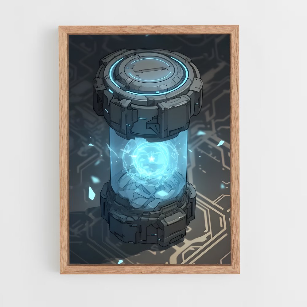 ap-alien technology-6 cadre Bois clair