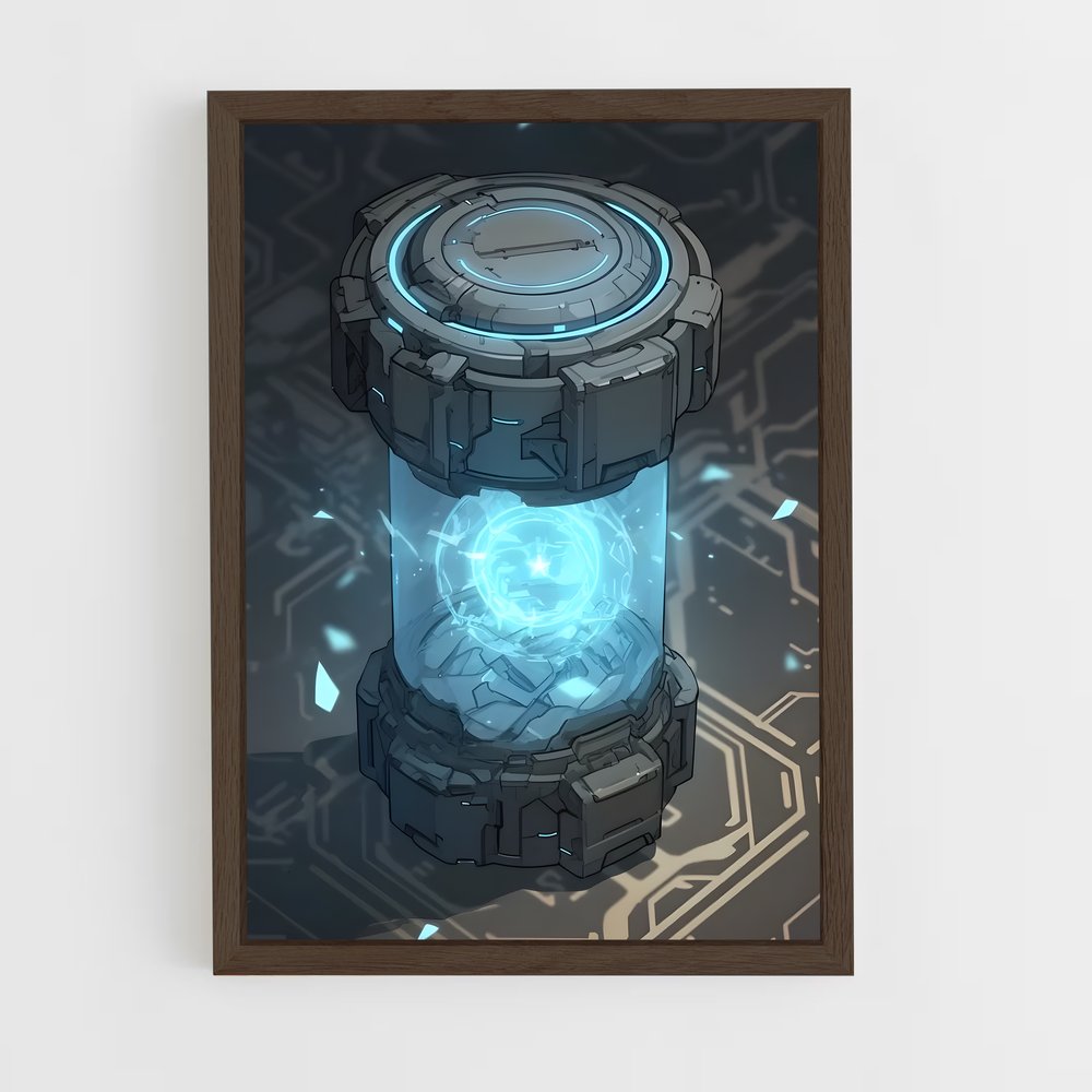 ap-alien technology-6 cadre Bois foncé