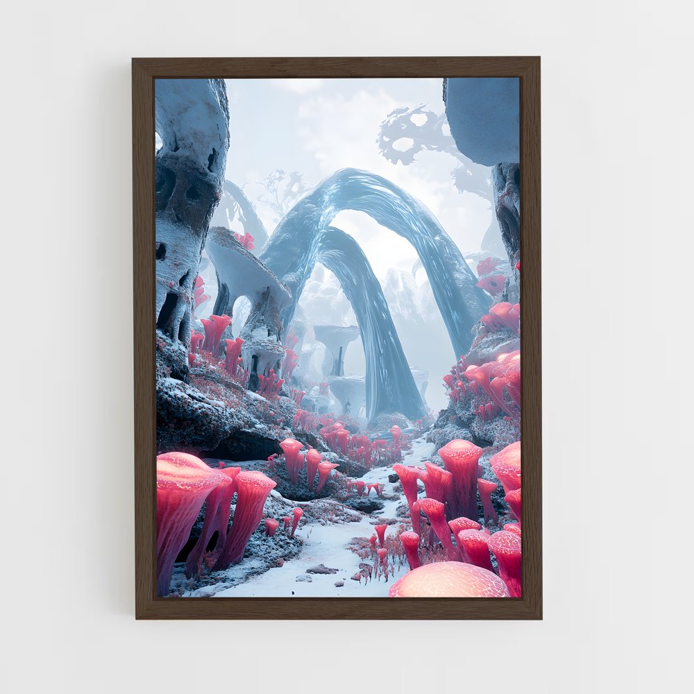 ap-alien worlds-1 cadre Bois foncé