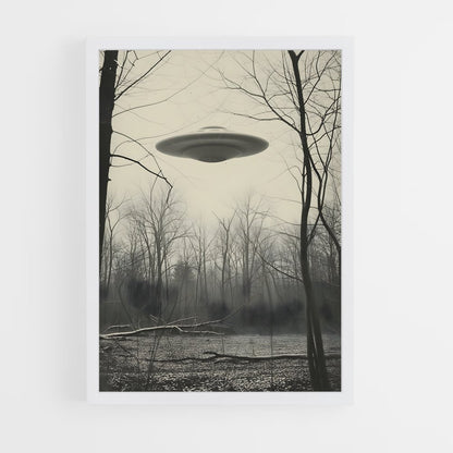 ap-aliens and ufo-10 cadre Blanc