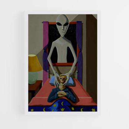ap-aliens and ufo-12 cadre Blanc