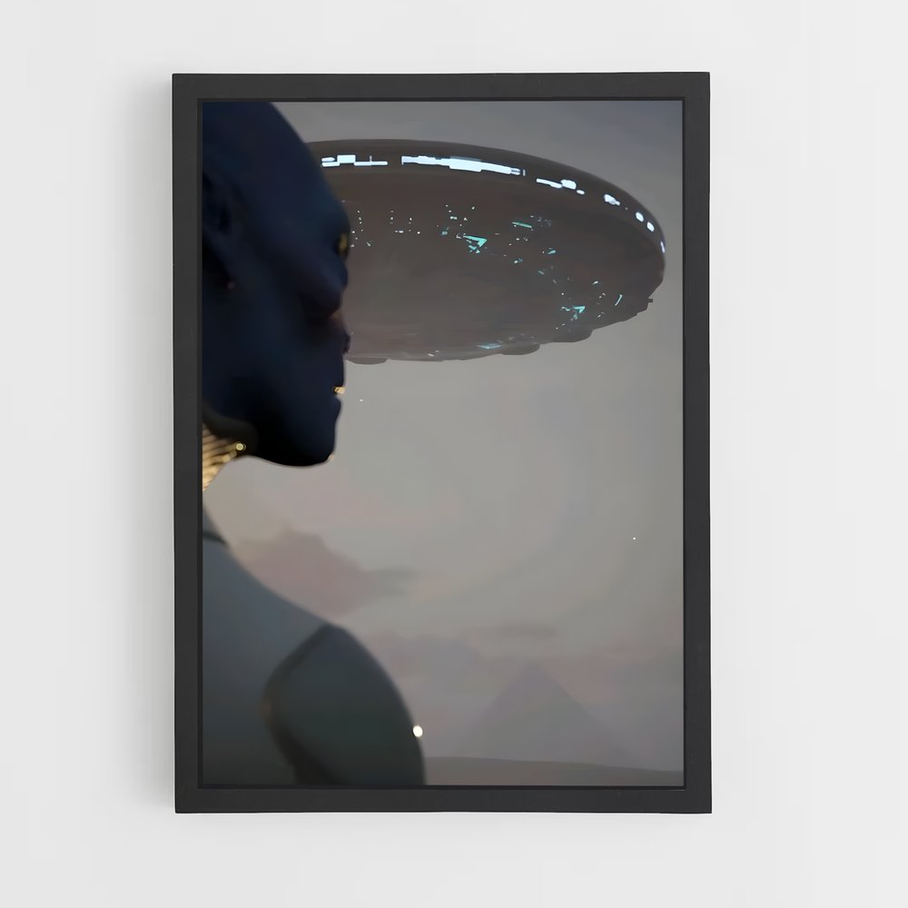 ap-aliens and ufo-14 cadre Noir