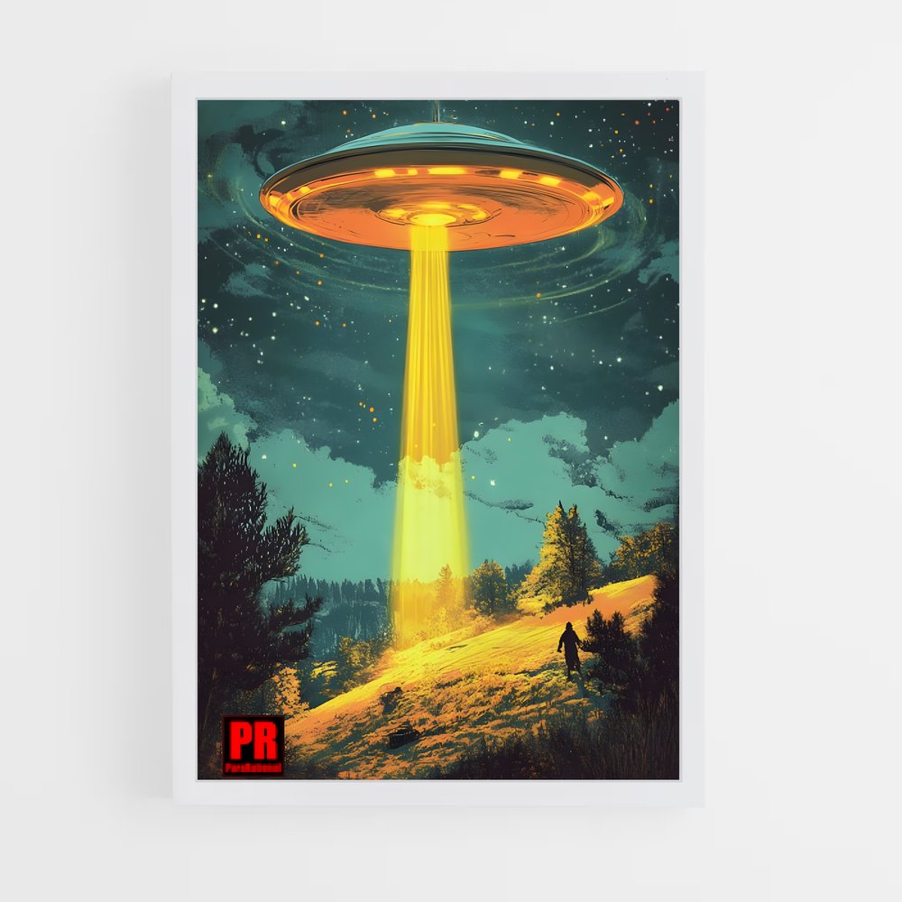 ap-aliens and ufo-6 cadre Blanc