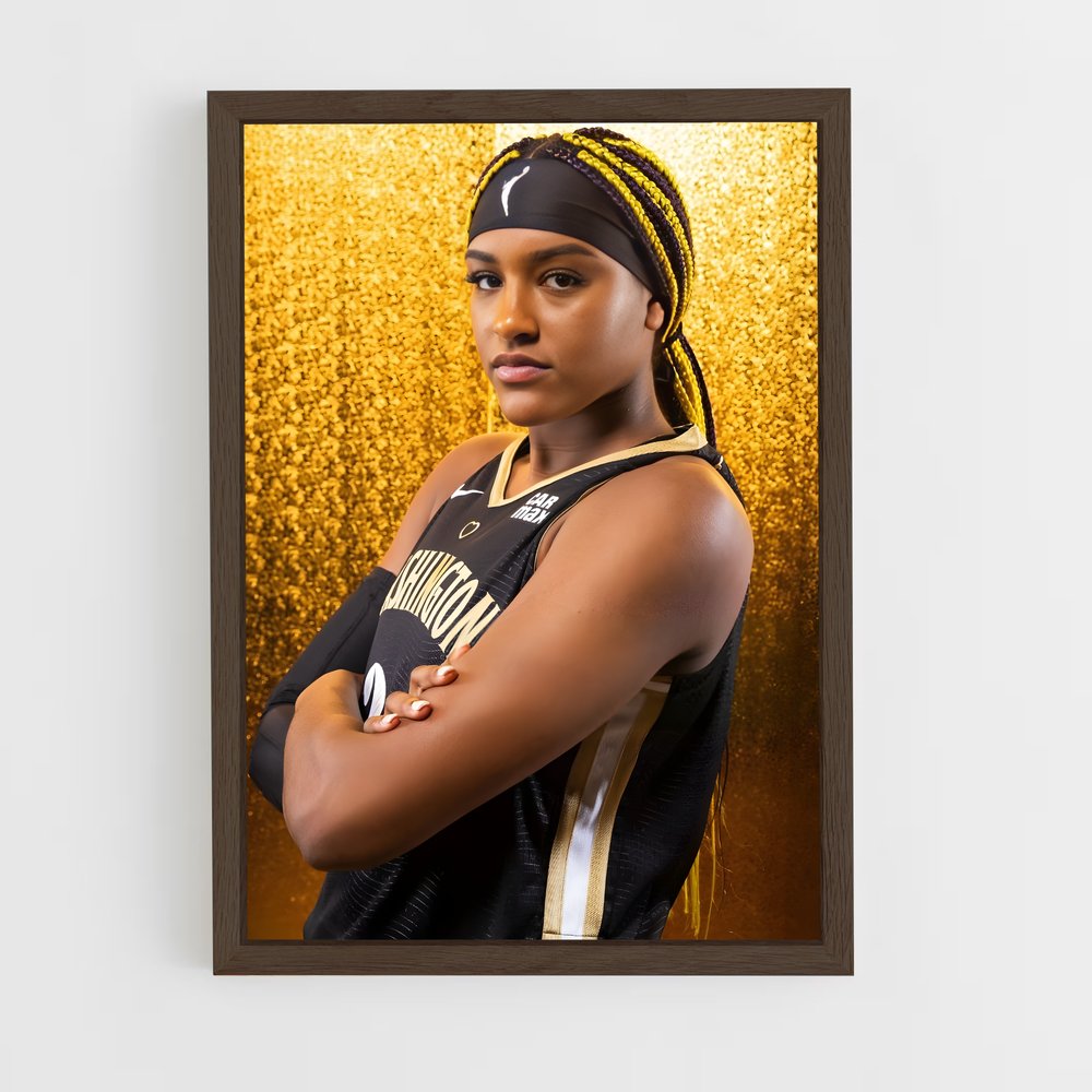 ap-aliyah edwards-1 cadre Bois foncé