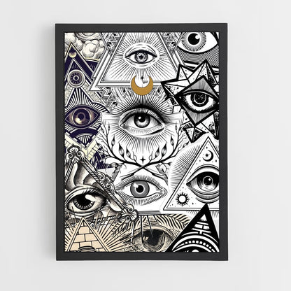 ap-all seeing eye-3 cadre Noir