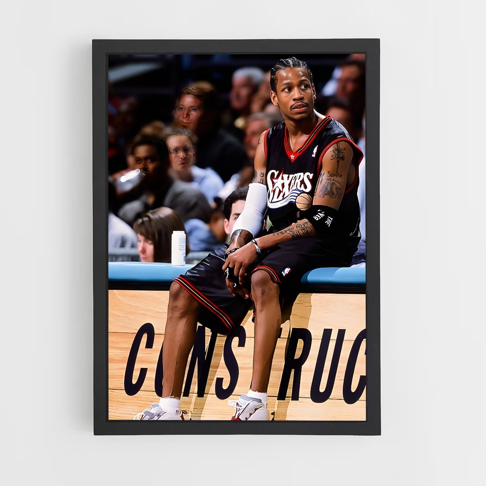 ap-allen iverson-1 cadre Noir