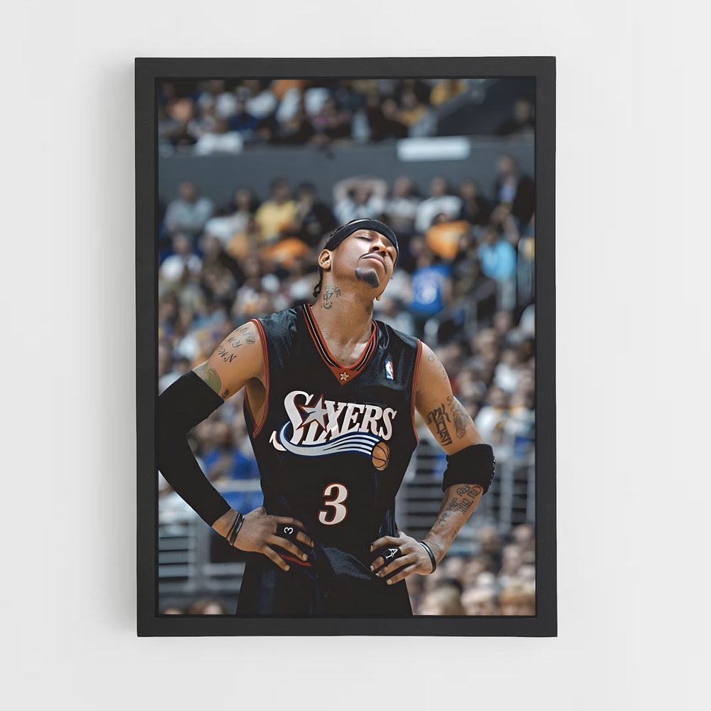 ap-allen iverson-13 cadre Noir