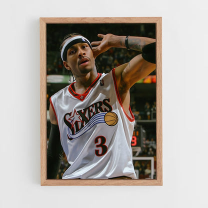 ap-allen iverson-4 cadre Bois clair