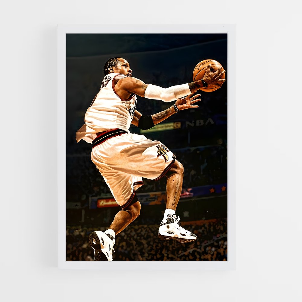 ap-allen iverson-6 cadre Blanc