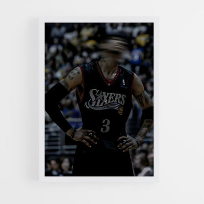 ap-allen iverson-7 cadre Blanc