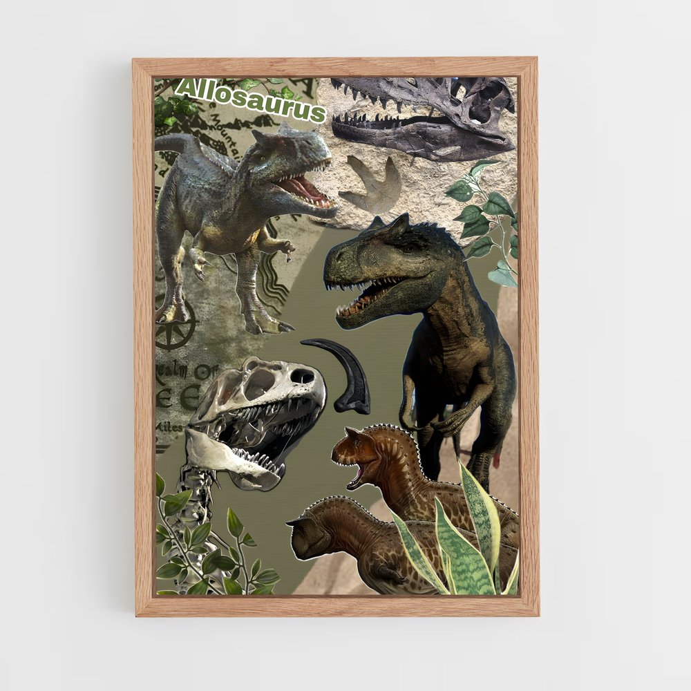 ap-allosaurus-1 cadre Bois clair