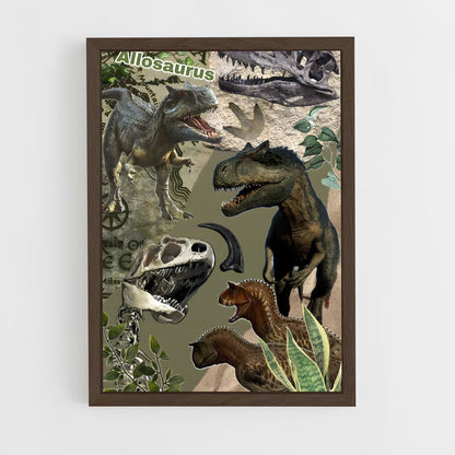 ap-allosaurus-1 cadre Bois foncé