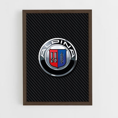 ap-alpina-1 cadre Bois foncé