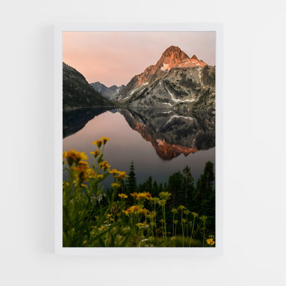 ap-alpine lake-2 cadre Blanc