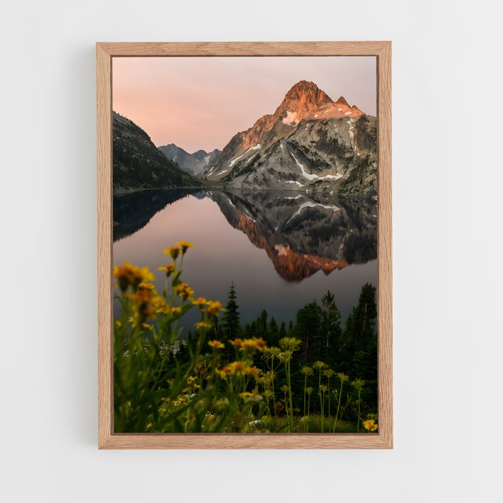 ap-alpine lake-2 cadre Bois clair