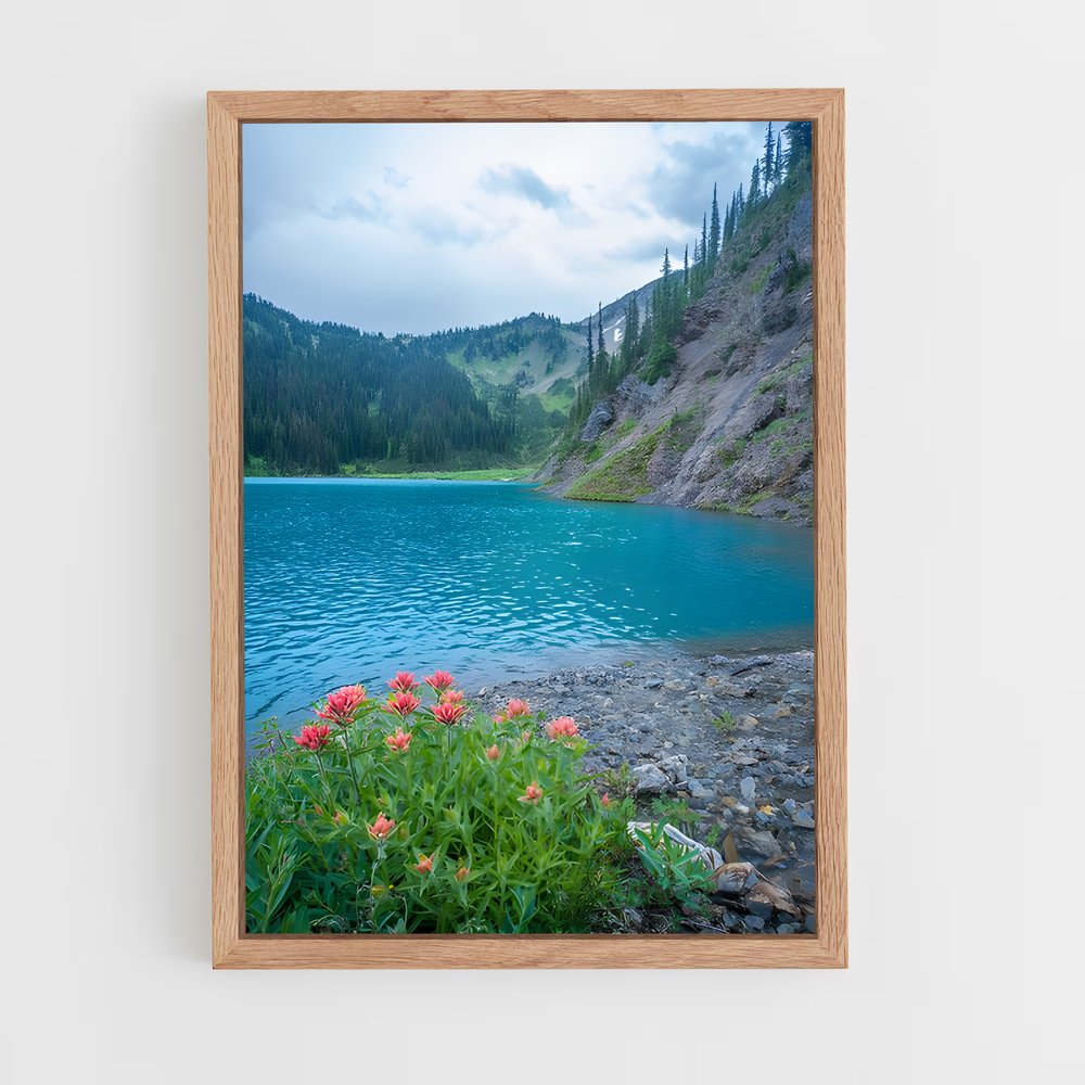 ap-alpine lake-6 cadre Bois clair