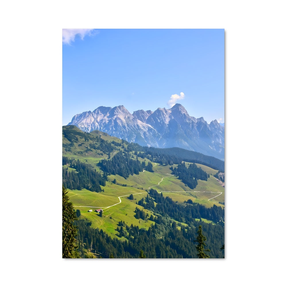 Poster Sommet des Alpes