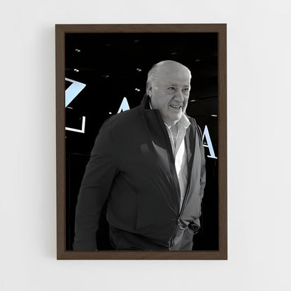 ap-amancio ortega-5 cadre Bois foncé