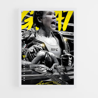 ap-amanda nunes-4 cadre Blanc