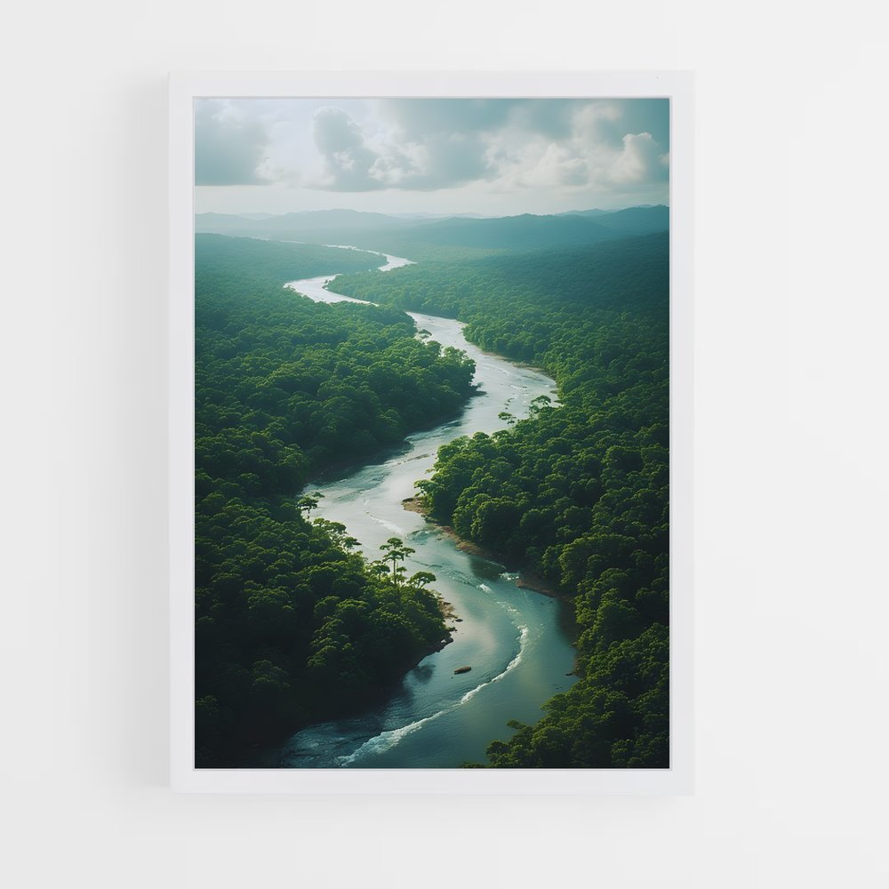 ap-amazon river-3 cadre Blanc