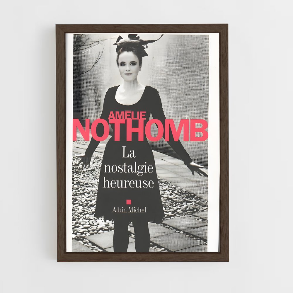 ap-amelie nothomb-7 cadre Bois foncé
